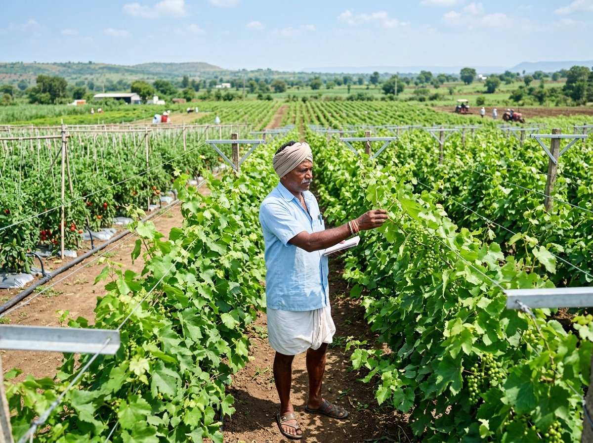 Indian Agriculture Trellising